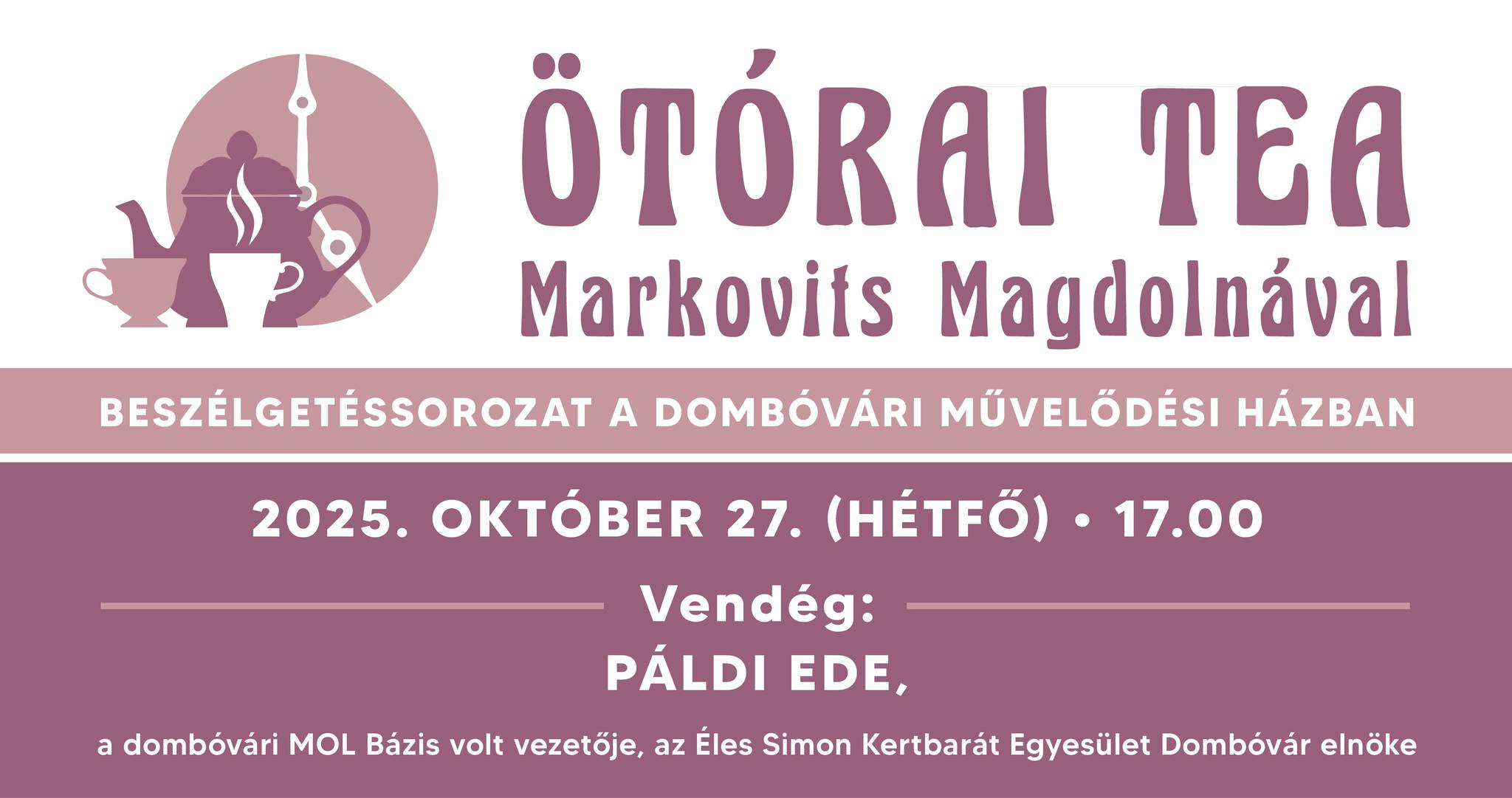 ÖTÓRAI TEA MARKOVITS MAGDOLNÁVAL