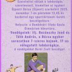 MEGHÍVÓ SPORTTÖRTÉNETI BARÁTI BESZÉLGETÉSRE