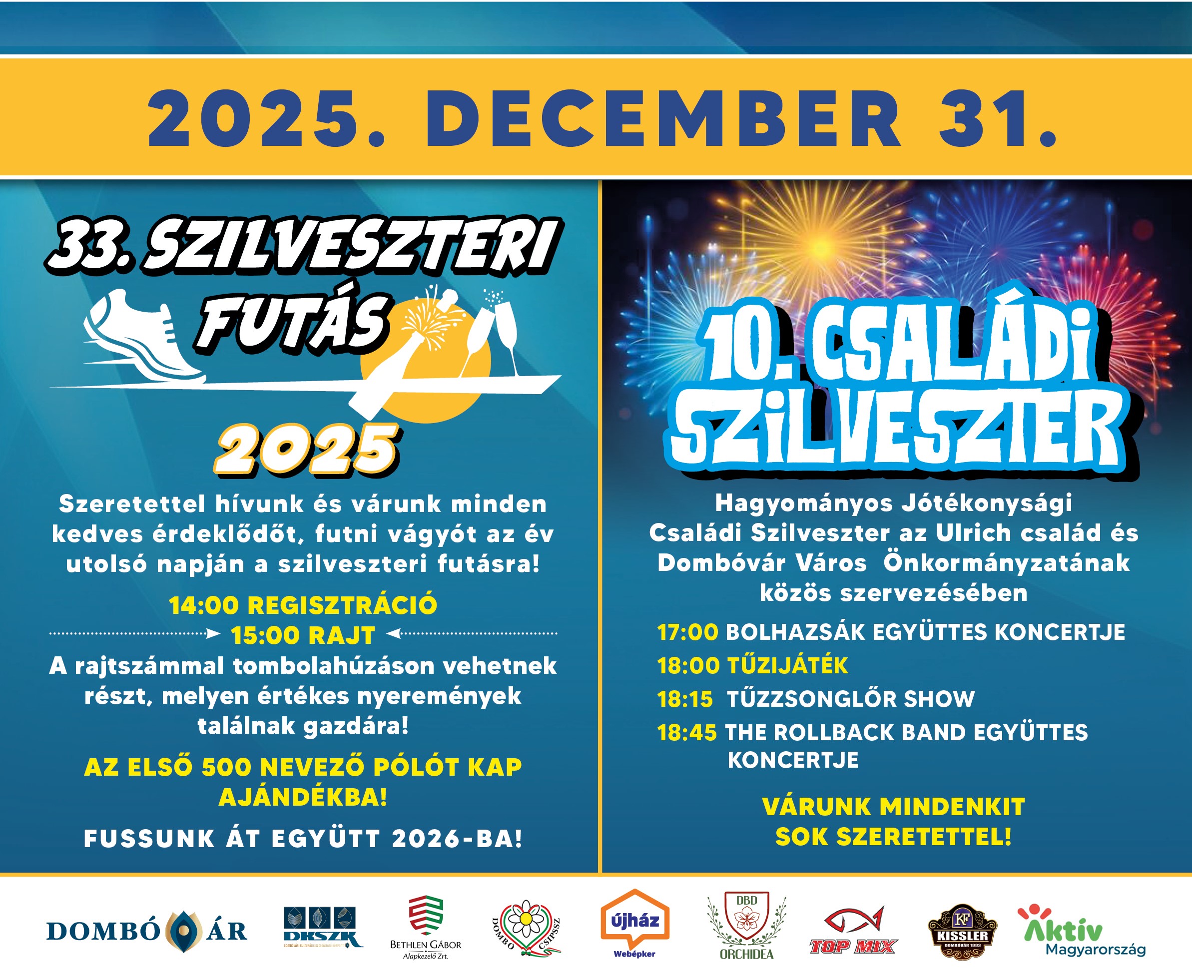 33. SZILVESZTERI FUTÁS - 2025
